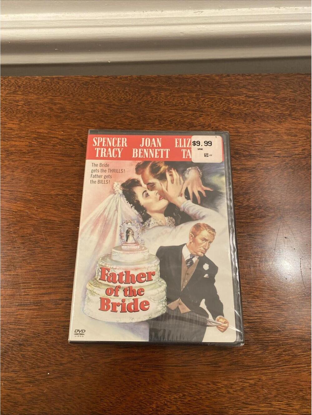 NEW Sealed Father of the Bride (DVD, 2003) Spencer Tracy, Elizabeth Taylor 1950